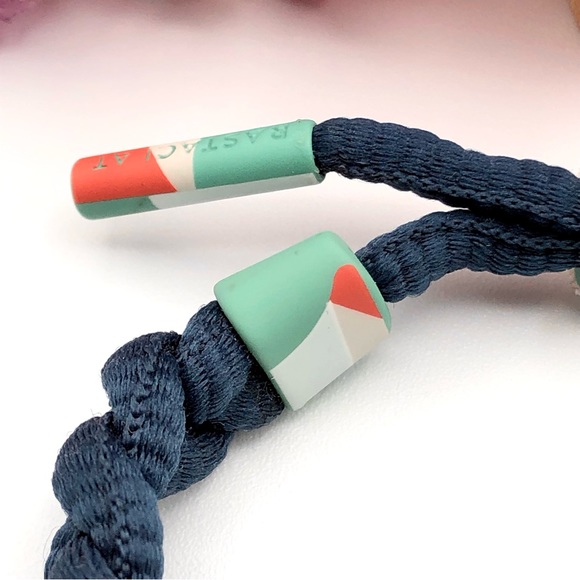 Rastaclat Unisex Braided Blue Slider Bracelet - Picture 6 of 9